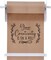 Jumbl Wall Mounted Kraft Paper Dispenser, Hanging Craft Paper Roll Holder with Paper Cutter (White)